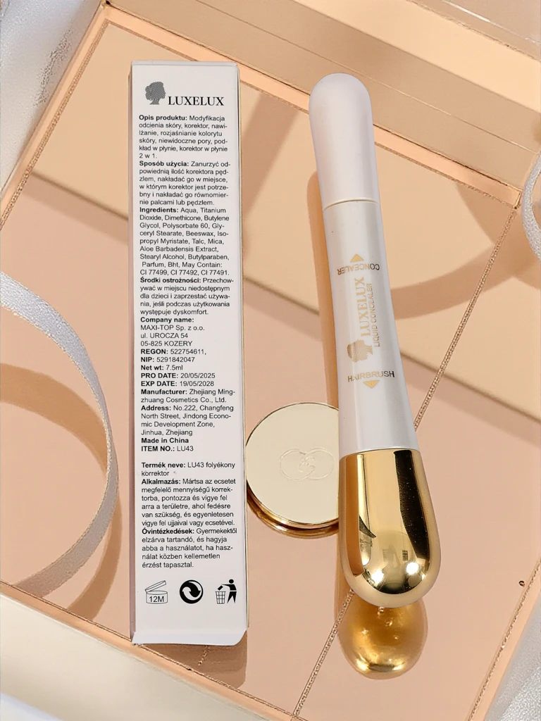 Aurelia Luxelux Concealer – correcteur waterproof avec pinceau pour le maquillage