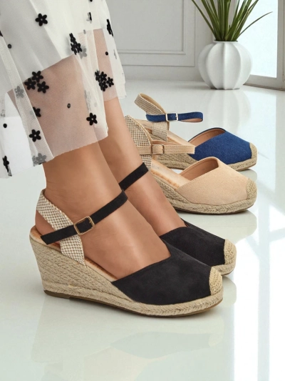 Sandales compensées pour femmes Royalfashion Solara Espadrilles