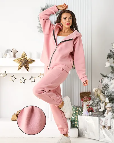 Royalfashion Ensemble de sweat-shirt en coton pour femmes