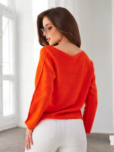 Royalfashion Pull féminin en viscose fin