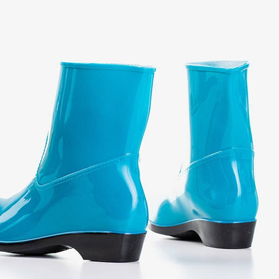 Galoches pour femmes laquées bleu Mariossa - Footwear