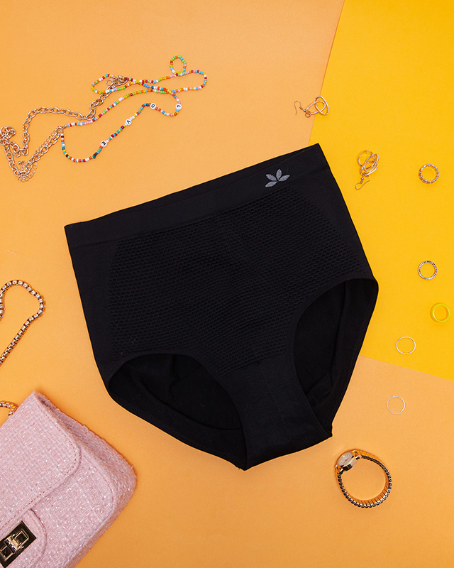 Culotte gainante noire femme - Sous-vêtements