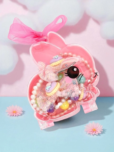 Ensemble de bijoux pour enfants Bambina Allegra Blanc