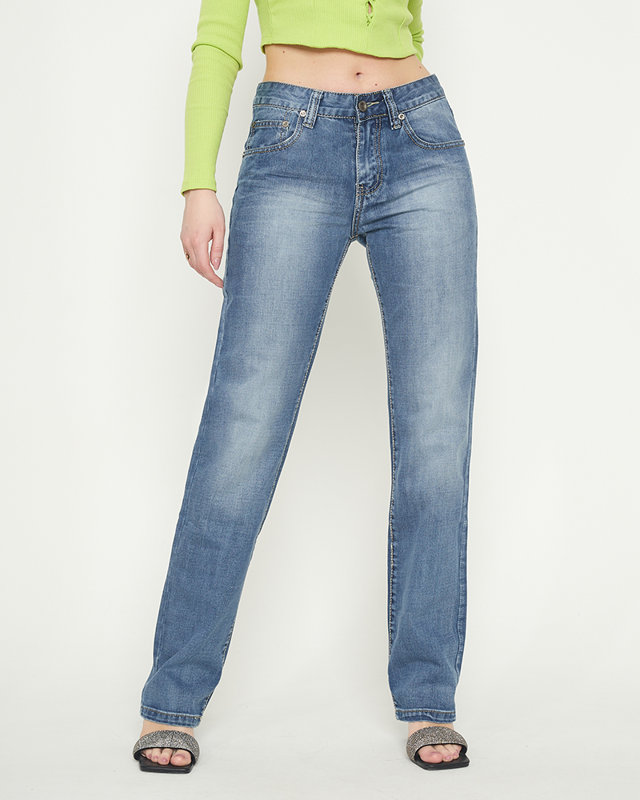 Pantalon denim classique femme - Vêtements