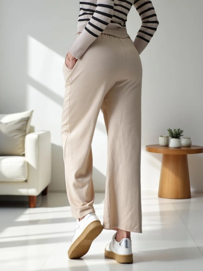 Royalfashion Pantalons de survêtement larges pour femmes