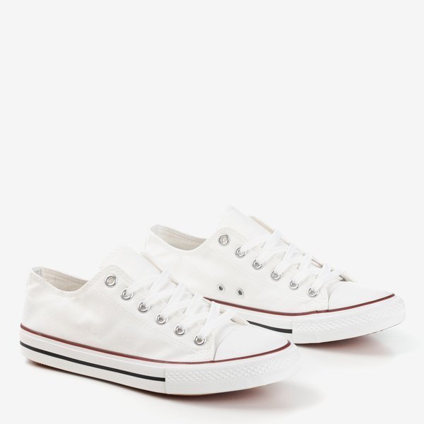 Sneakers pour hommes blancs Ronisoq - Chaussures 1