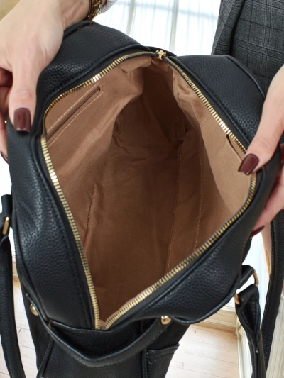 Sac à main shopper pour femme en cuir écologique Erelle
