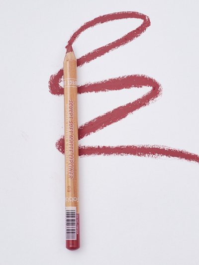 Rouge à lèvres teinte prune caramélisée