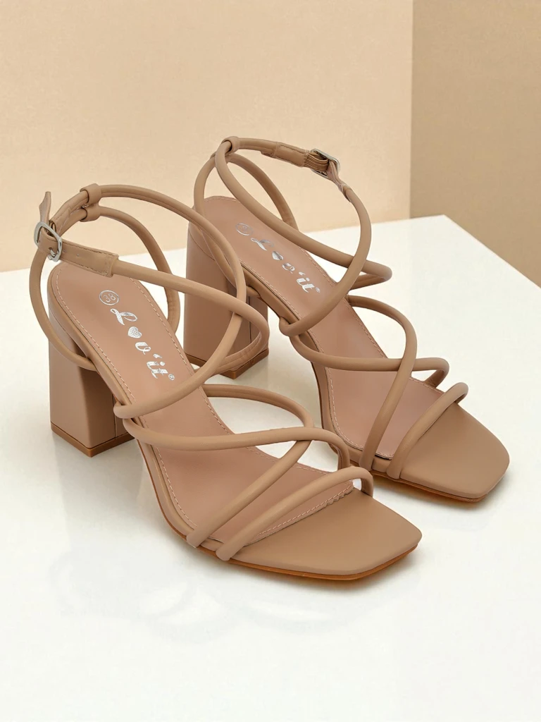 Sandales à talon bloc pour femme Royalfashion Elysia