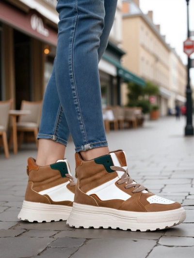 Royalfashion Baskets de sport féminines hautes Geeky
