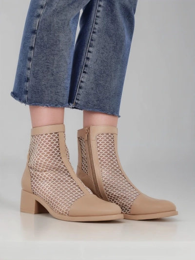 Royalfashion Bottines Femme à Talon Bas Rowices