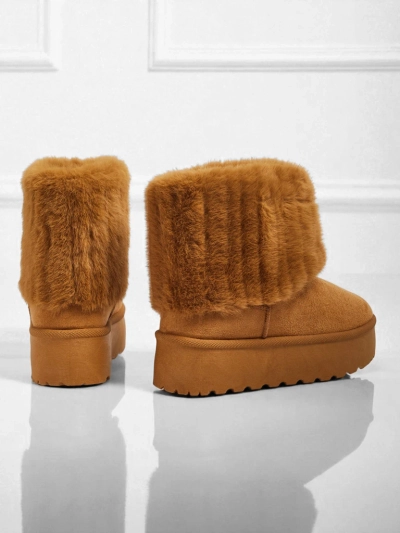 Bottes de neige pour femmes avec fourrure Irelle