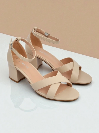 Sandales femme Royalfashion à petit talon bloc Eleganza Strap