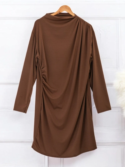 Robe en tissu pour femme Royalfashion