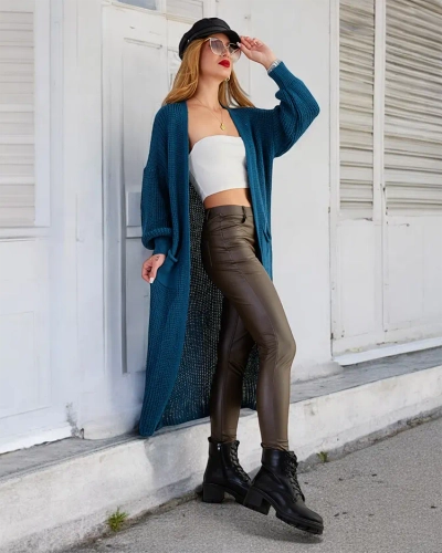 Royalfashion Pull couvre-lit tricoté pour femme