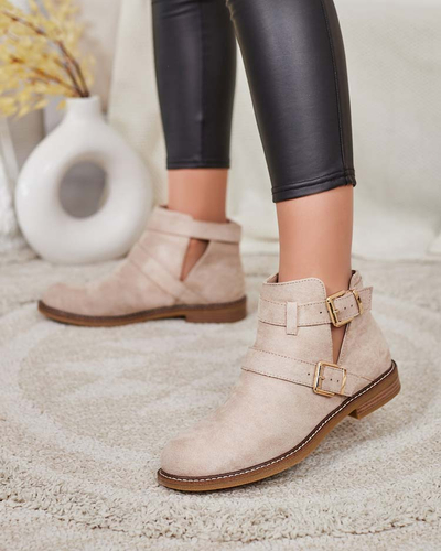 Royalfashion Bottes à découpes Geronsa pour femme