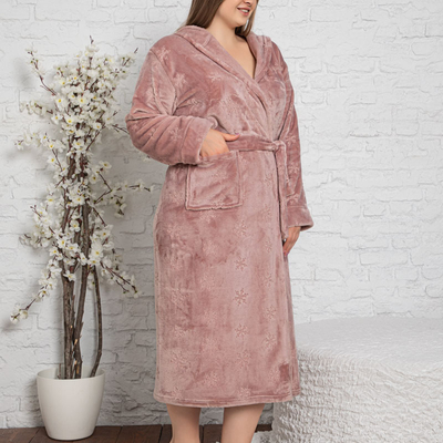 Peignoir rose femme - Vêtements