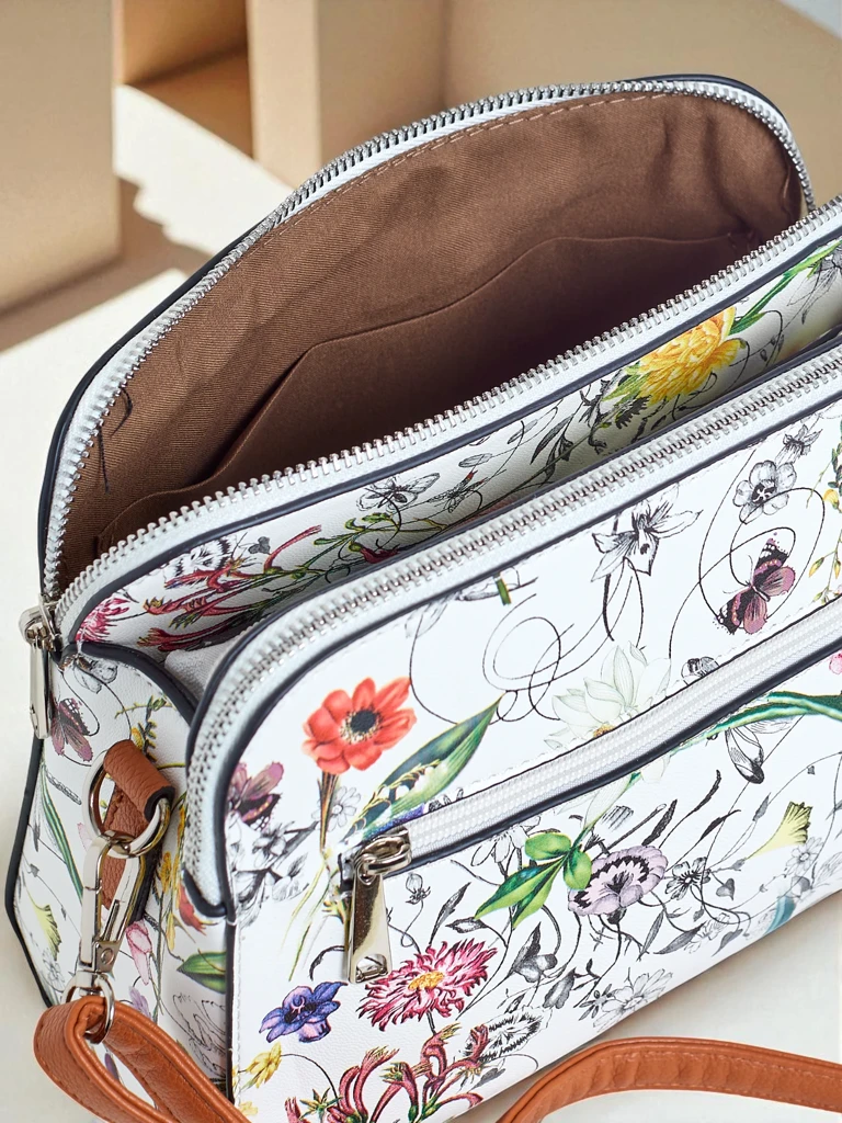 Royalfashion Petit sac à main pour femme en cuir écologique Florentia