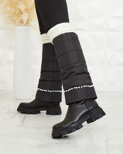 Royalfashion Bottes pour femmes en noir Ameroe