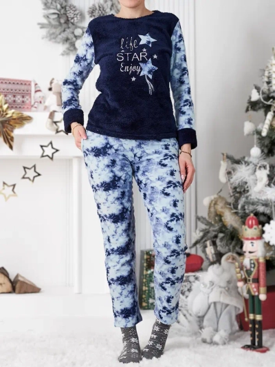 Pyjamas Royalfashion pour femmes à la manière de la polaire Life Star Enjoy