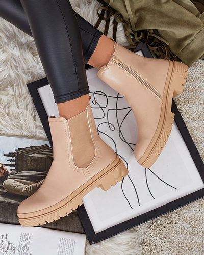Royalfashion Bottes Dovivas en cuir eko pour femme