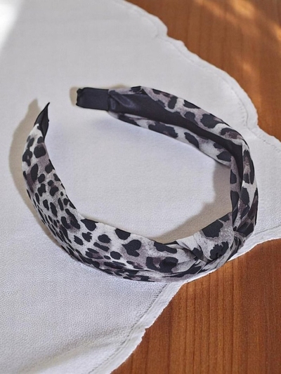 Royalfashion Bandeau cheveux style imprimé léopard Lea
