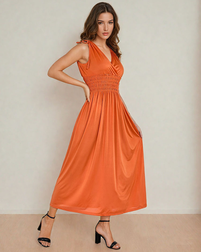 Royalfashion Robe midi femme Smooth