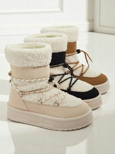 Bottes imitation bottes de neige pour femmes Quill Haven