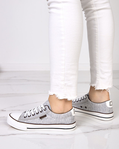 OUTLET Baskets Zeniso femme grises - Footwear