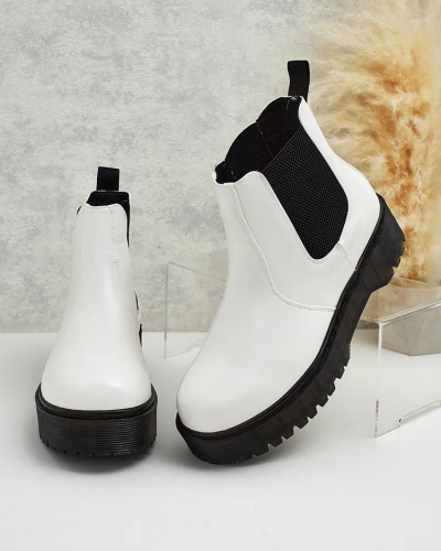Royalfashion Bottes Movitas en cuir eko pour femme