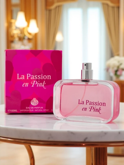 Eau de parfum inspirée pour femme La Passion en Pink