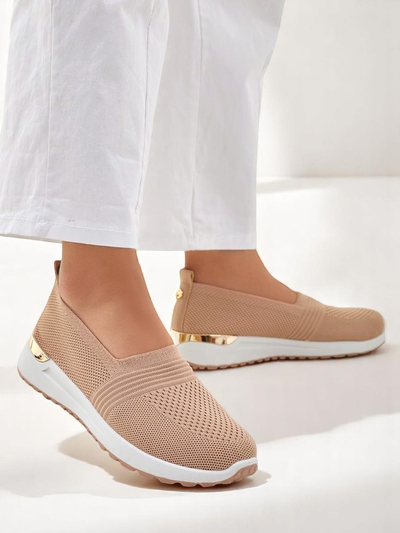 Chaussures slip-on en tissu pour femmes Royalfashion Perfeti