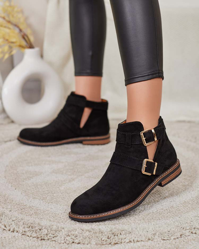 Royalfashion Bottes à découpes Geronsa pour femme