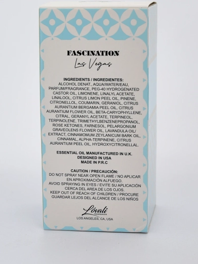 Eau de parfum inspirée pour homme Fascination