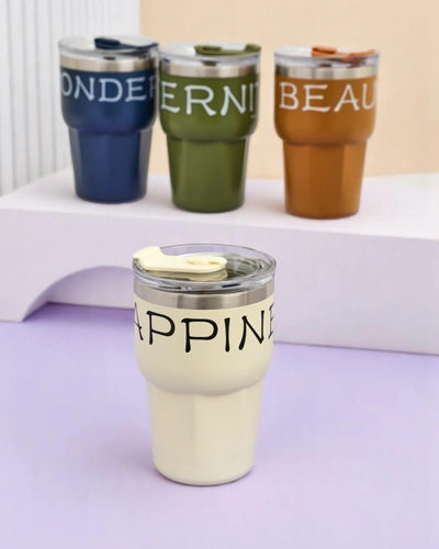 Mug thermique Royalfashion avec paille Beau