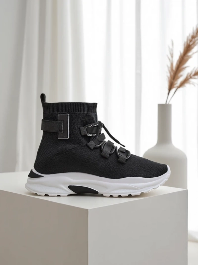 Royalfashion Baskets de sport hautes pour femmes Lorietea