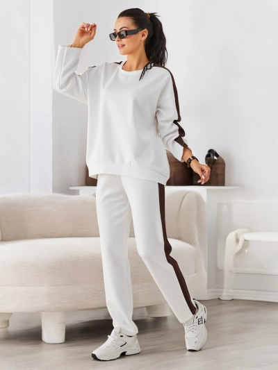 Royalfashion Ensemble de sport pour femmes Casual Form