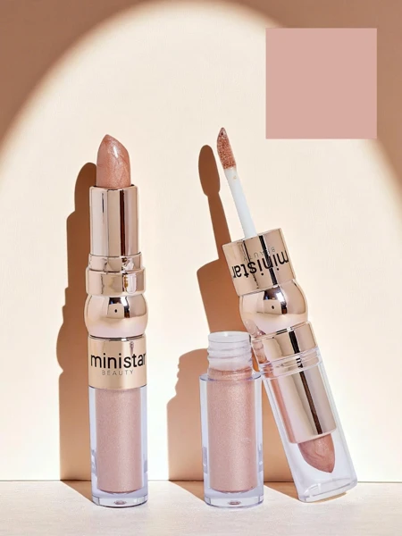 Enlumineur pour le visage en stick et en liquide Teinte Éclat Rose