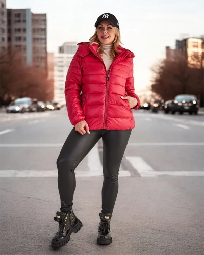 Royalfashion veste d'hiver matelassée pour femme