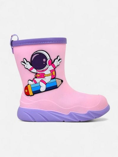Bottes de pluie pour enfants Royalfashion avec l’astronaute Cosmos