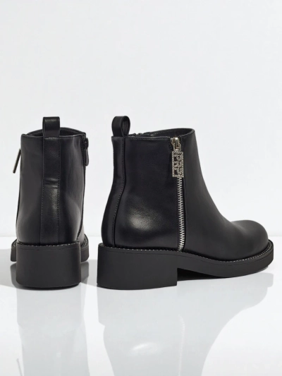 Bottines pour femmes en cuir écologique Belvani