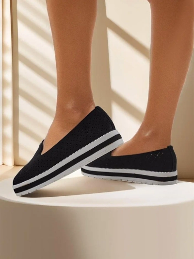 Royalfashion Mocassins perforés pour femmes Cerrole
