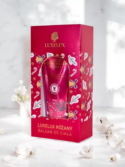 Baume corporel Luxelux au parfum de rose 300 ml