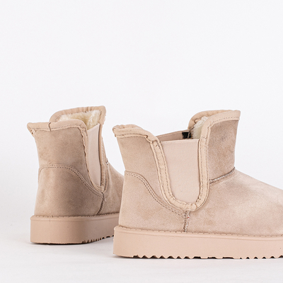 Bottes de neige pour femmes beiges Gavi - Footwear