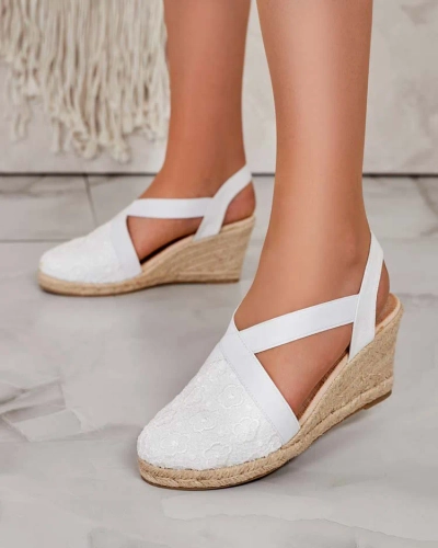 Royalfashion Espadrilles Oleqa à talon pour femme