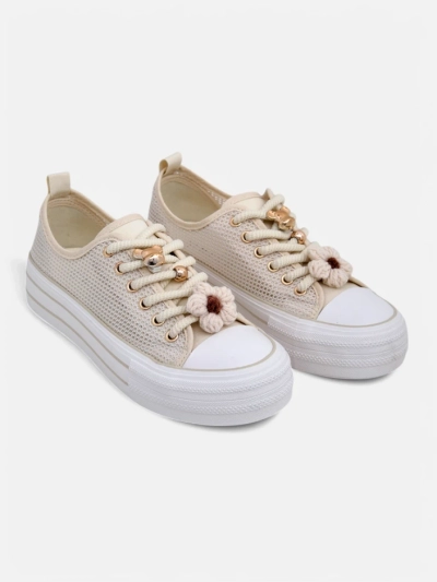 Baskets perforées Royalfashion pour femmes avec embellissements Osdo