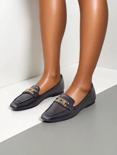 Mocassins en dentelle pour femmes Royalfashion Besione
