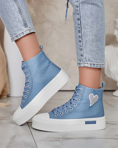 Royalfashion Baskets hautes Tris pour femme