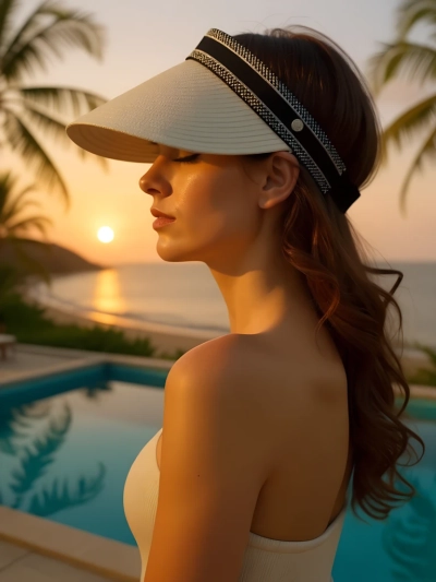 Royalfashion Visière de soleil Sunny Weave