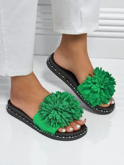 Royalfashion Sandales plates pour femmes Flora Blide